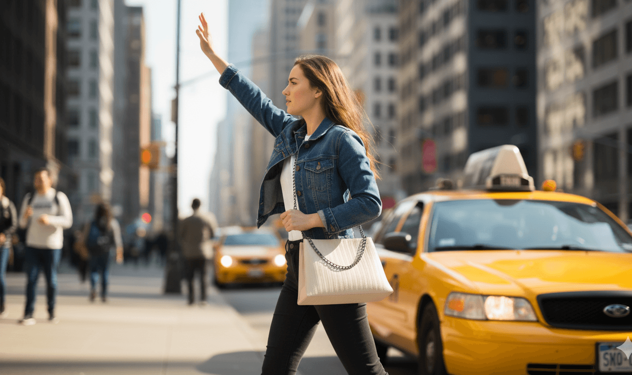 Stylish Chain Handle Handbag thumbnail 4
