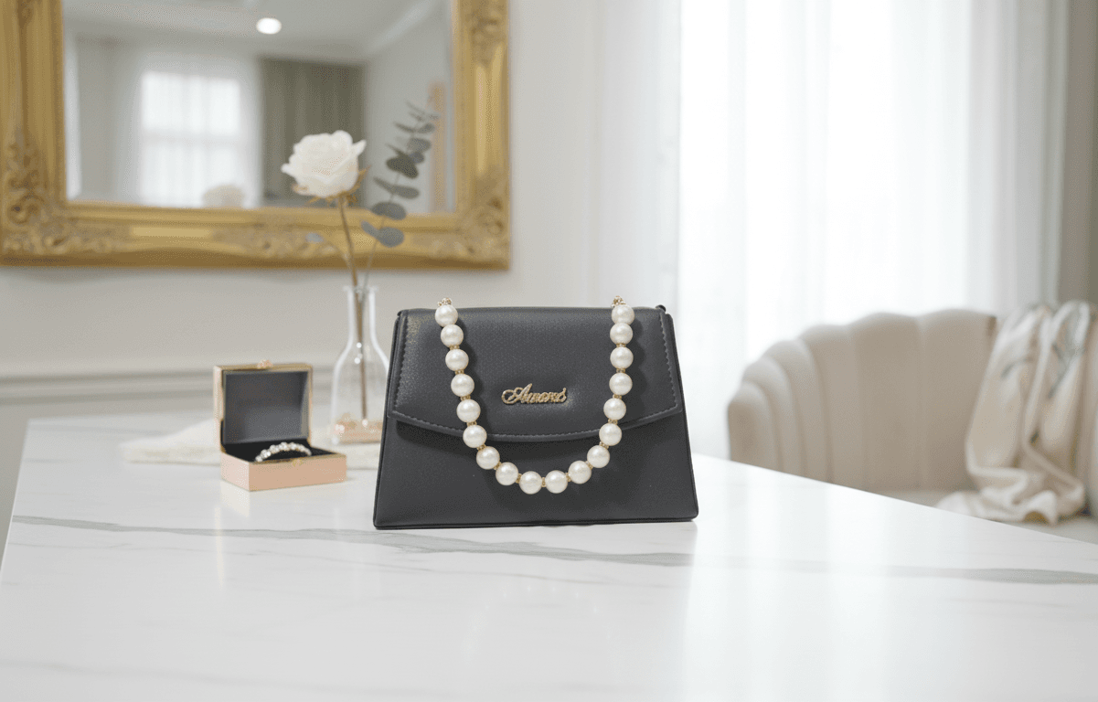 Pearl Handle Handbag thumbnail 2