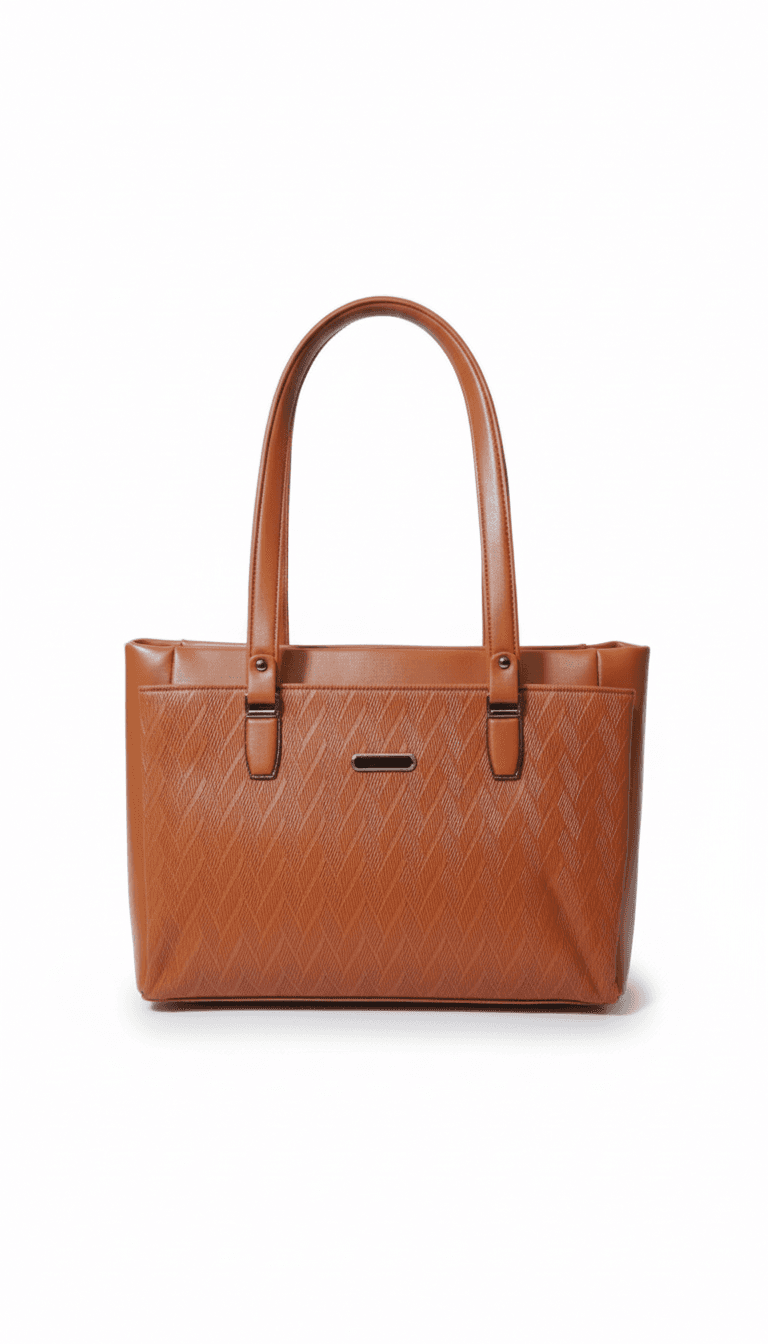 Textured Tote Handbag thumbnail 1