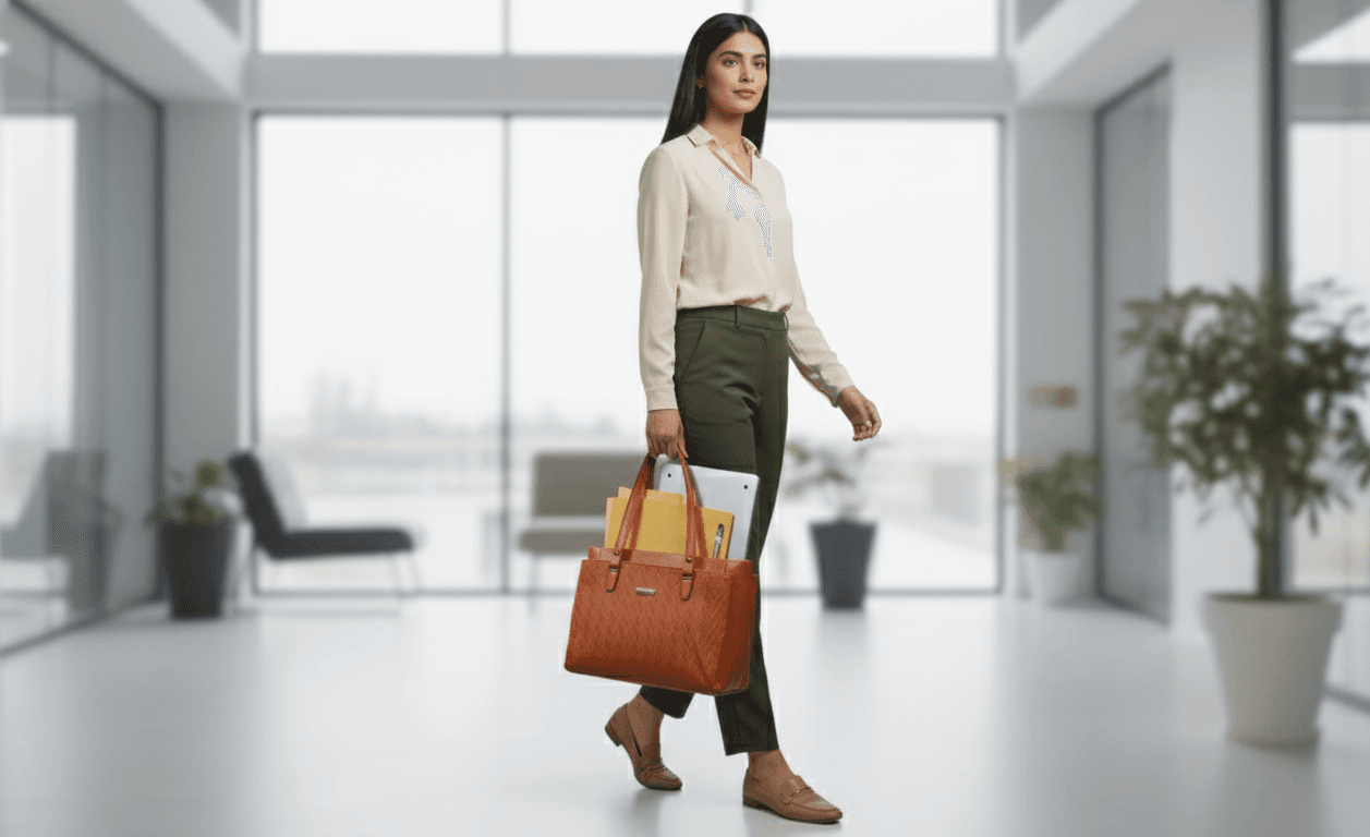 Textured Tote Handbag thumbnail 7