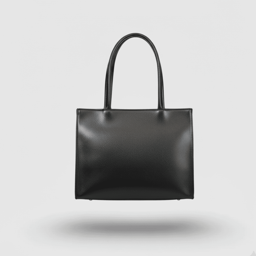 Elegant Mandala Tote Bag in Black thumbnail 4