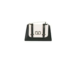 Grey Premium Contrast Flap Sling Bag for Women in Black