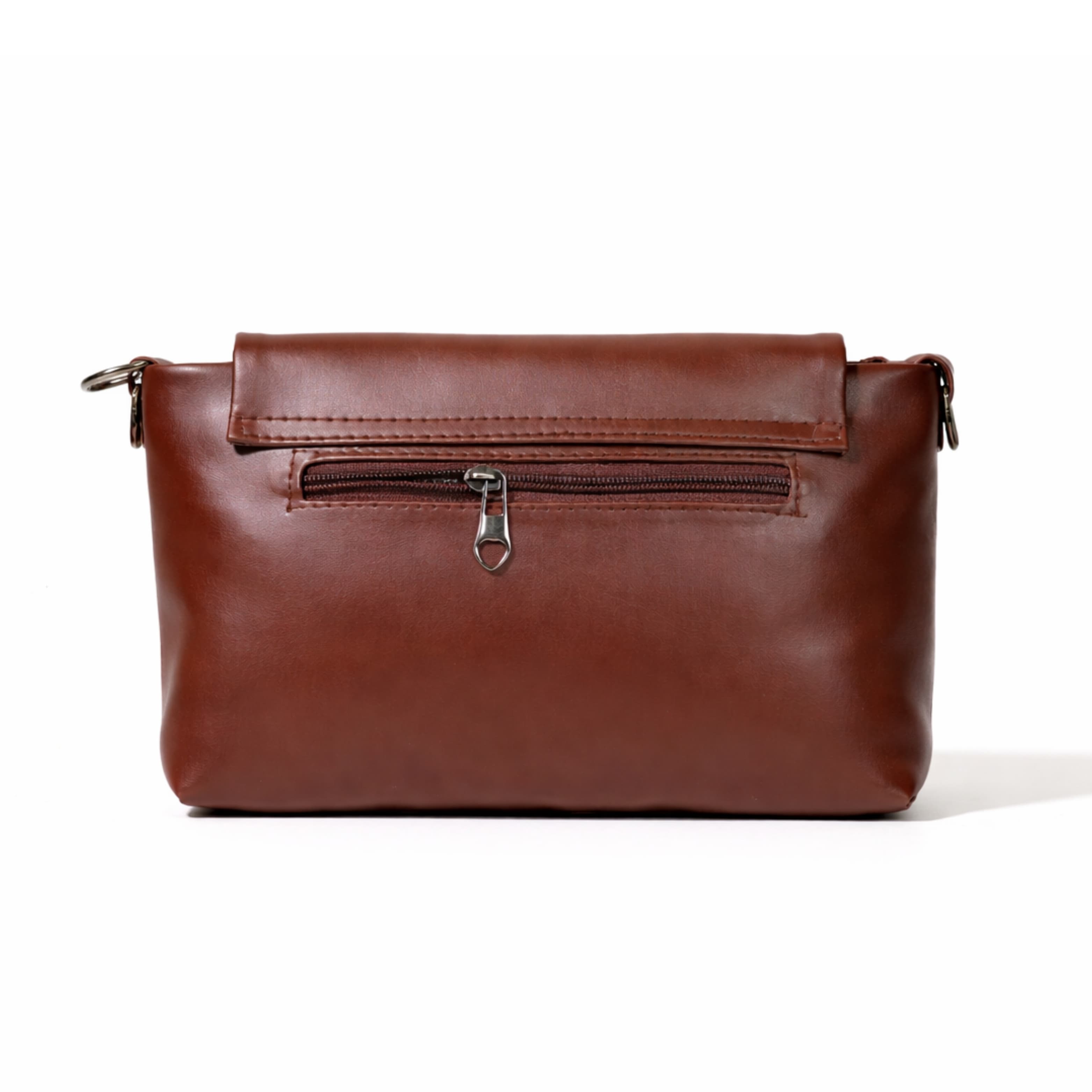 Brown Bow Crossbody Bag in Brown thumbnail 4