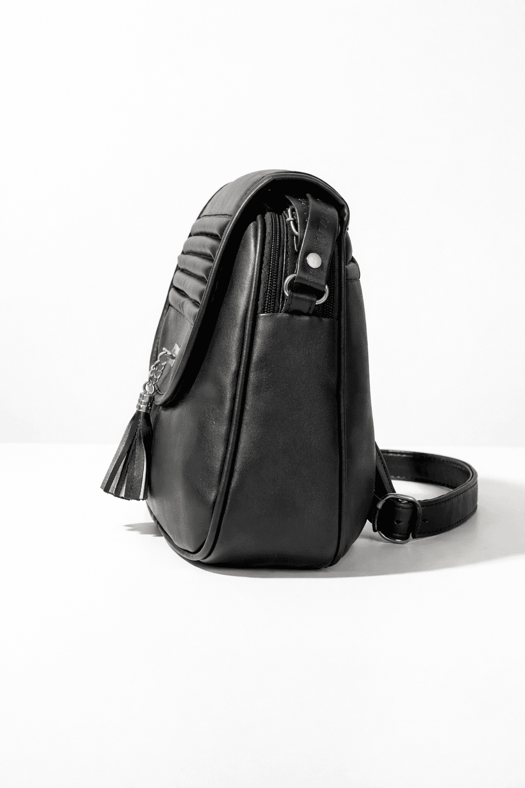 Compact Sling Bag in Black thumbnail 6