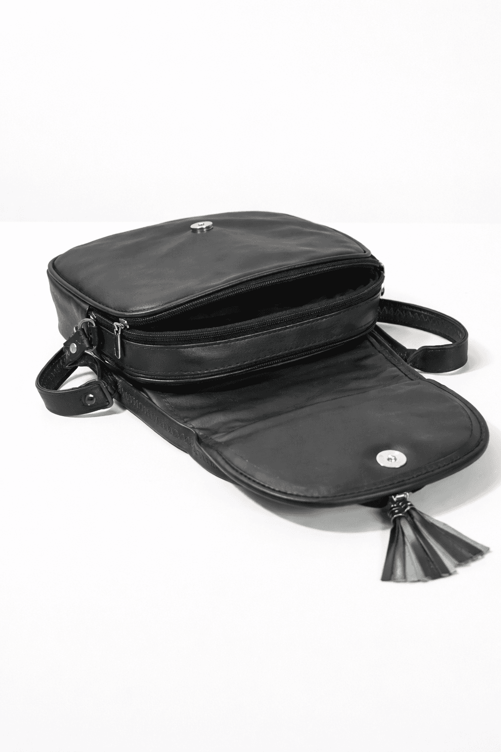 Compact Sling Bag in Black thumbnail 7