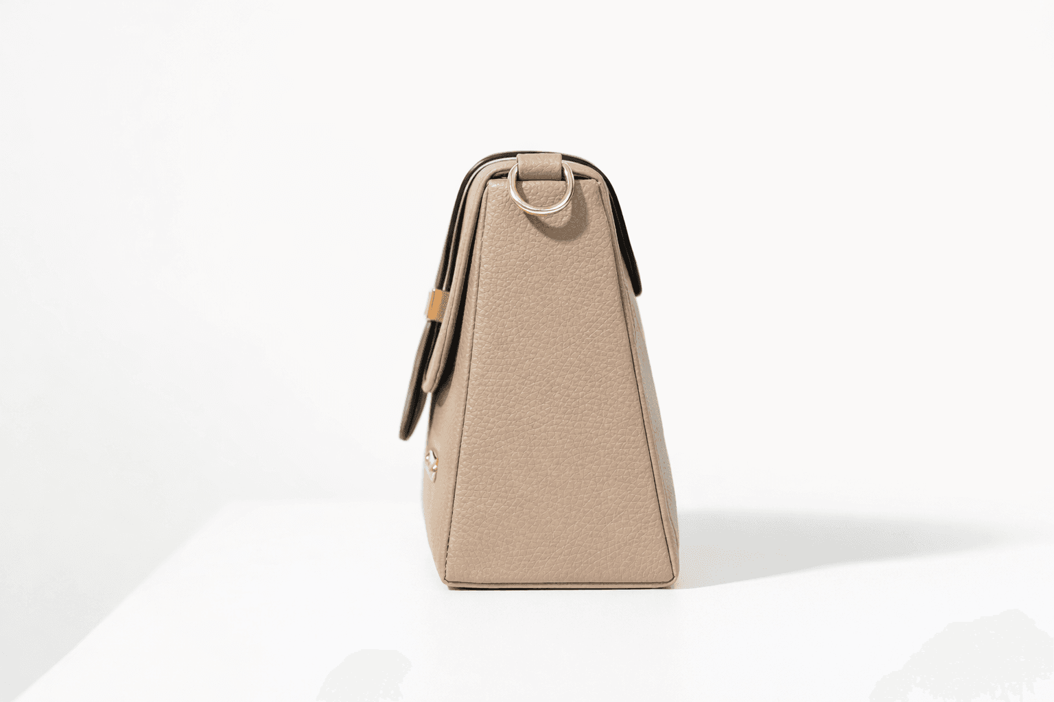 Elegance Flap Mini Sling Bag in Tan thumbnail 7