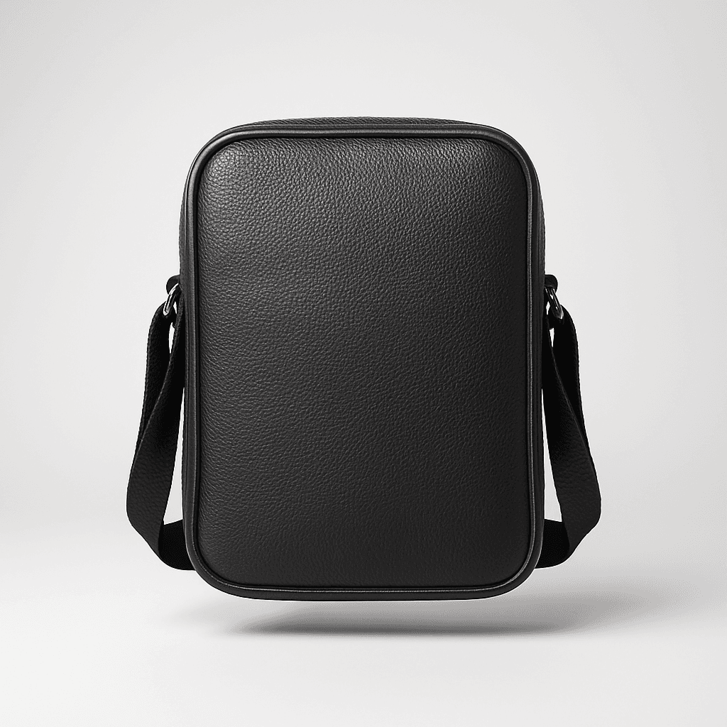 Men's Premium Sling Bag in Black thumbnail 3
