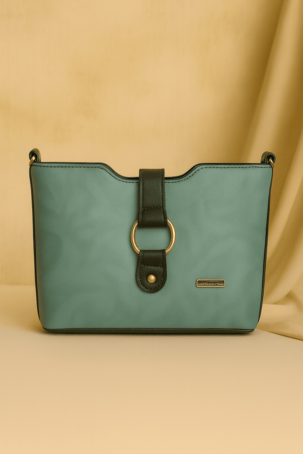 Women & Girls Cross Body Sling Bag with Height Adjustable Belt - Light Green thumbnail 2