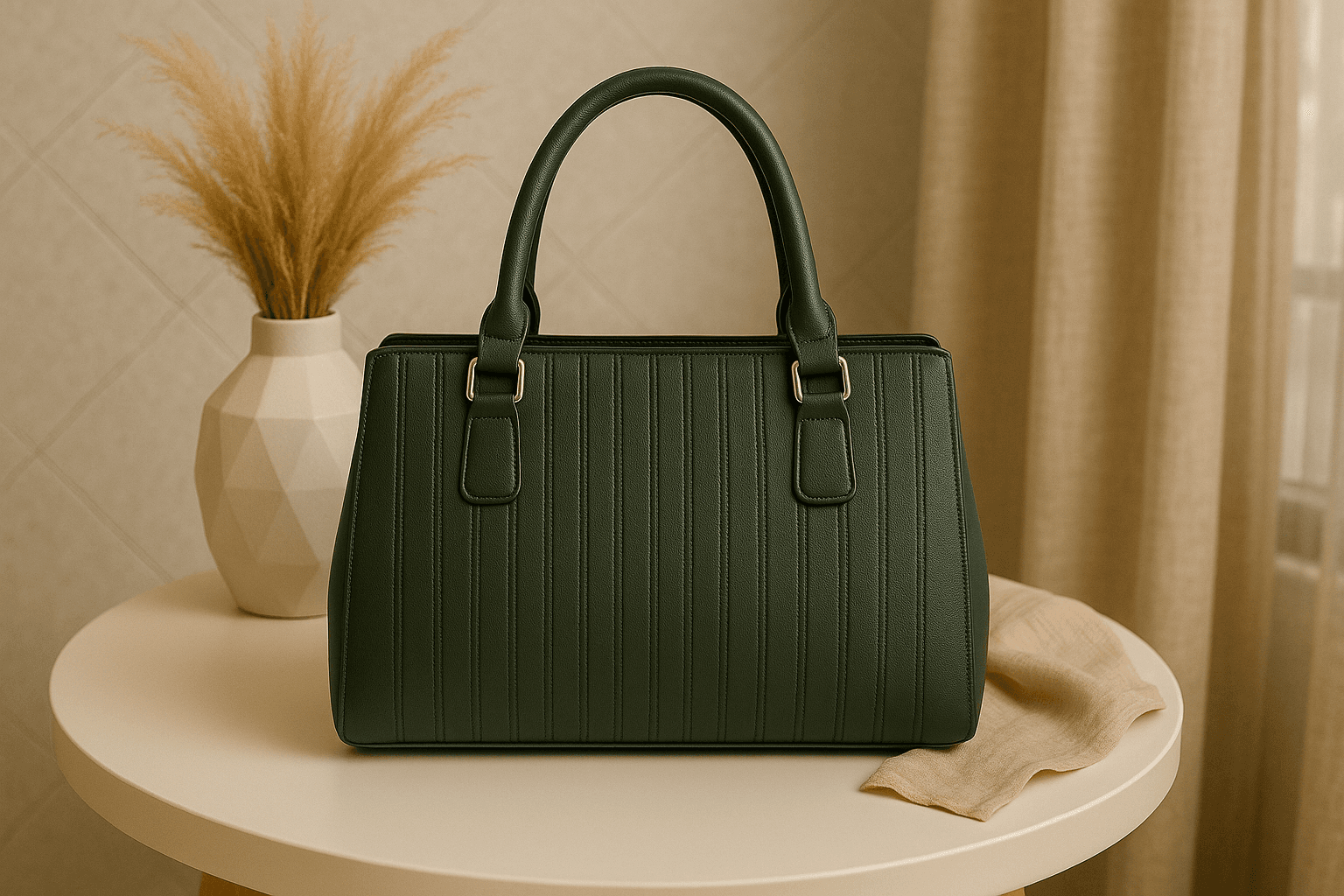 Women & Girls Handbags - Dark Green thumbnail 1