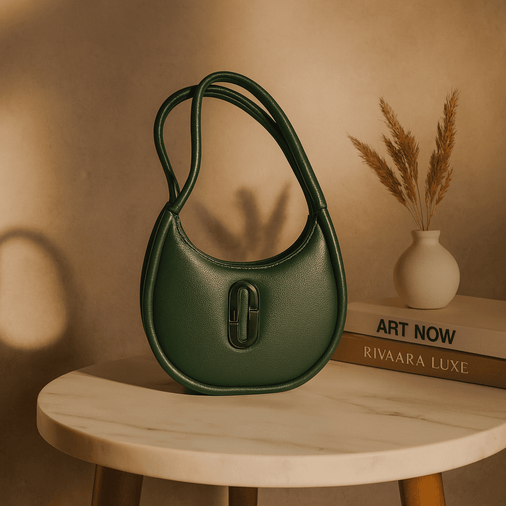 Women & Girls Shoulder Bags - Dark Green thumbnail 4