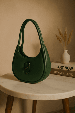 Women & Girls Shoulder Bags - Dark Green