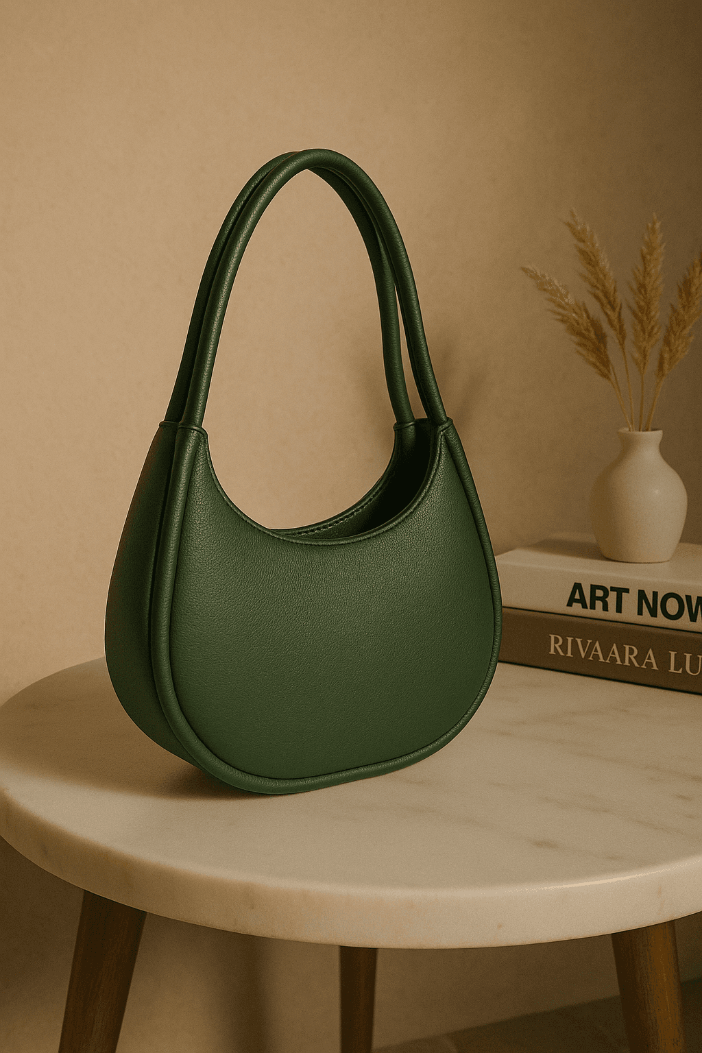 Women & Girls Shoulder Bags - Dark Green thumbnail 2