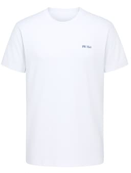 plain white pure cotton base men slim fit tshirt
