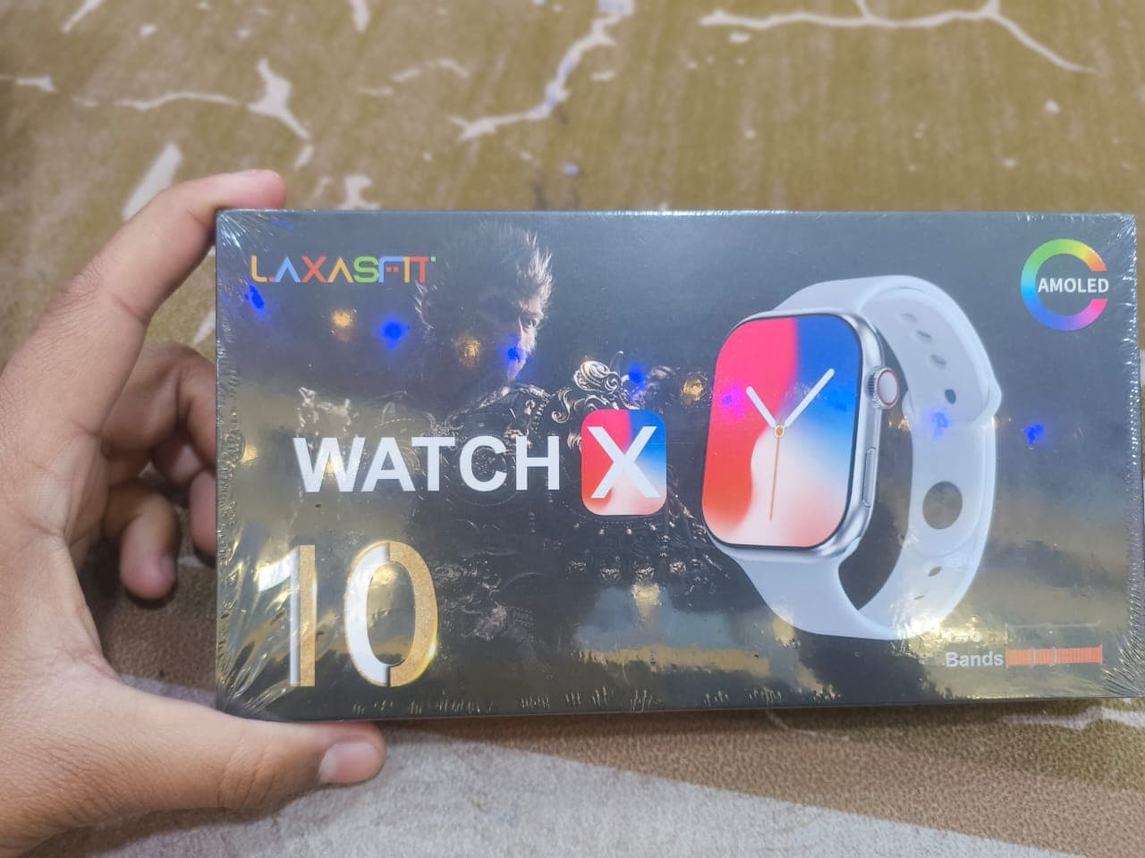 Laxasfit Watch X 10th Anniversary Edition Smartwatch With Two Straps Included – Fitness Tracker, Heart Rate Monitor, Compatible thumbnail 5