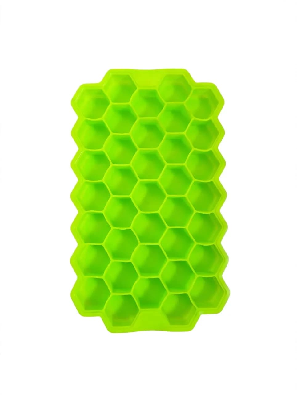 Green Honeycomb Hexagon Ice Cube Mould Tray, 10 Inch