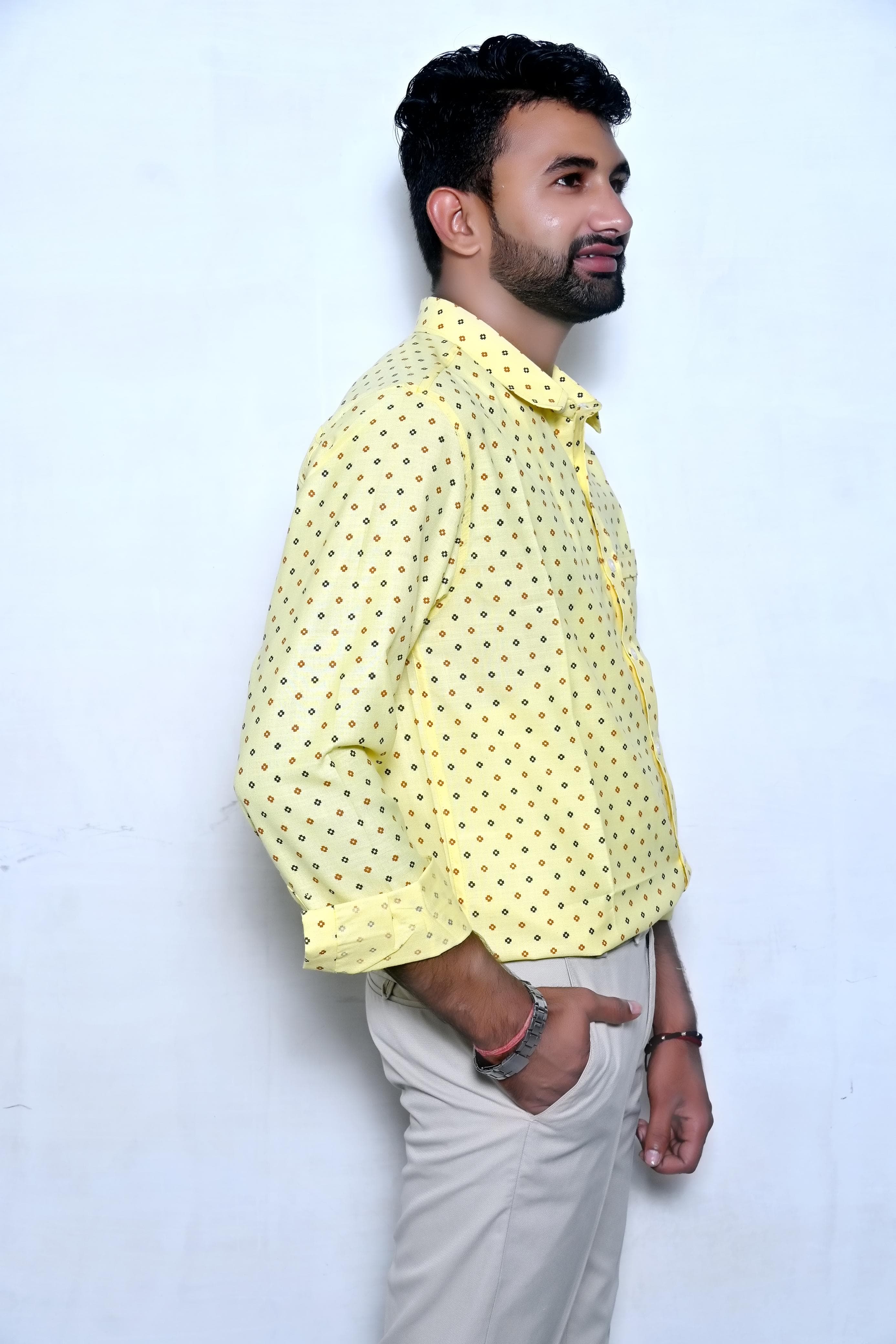 Men’S Sunshine Printed Cotton Casual Shirts thumbnail 4