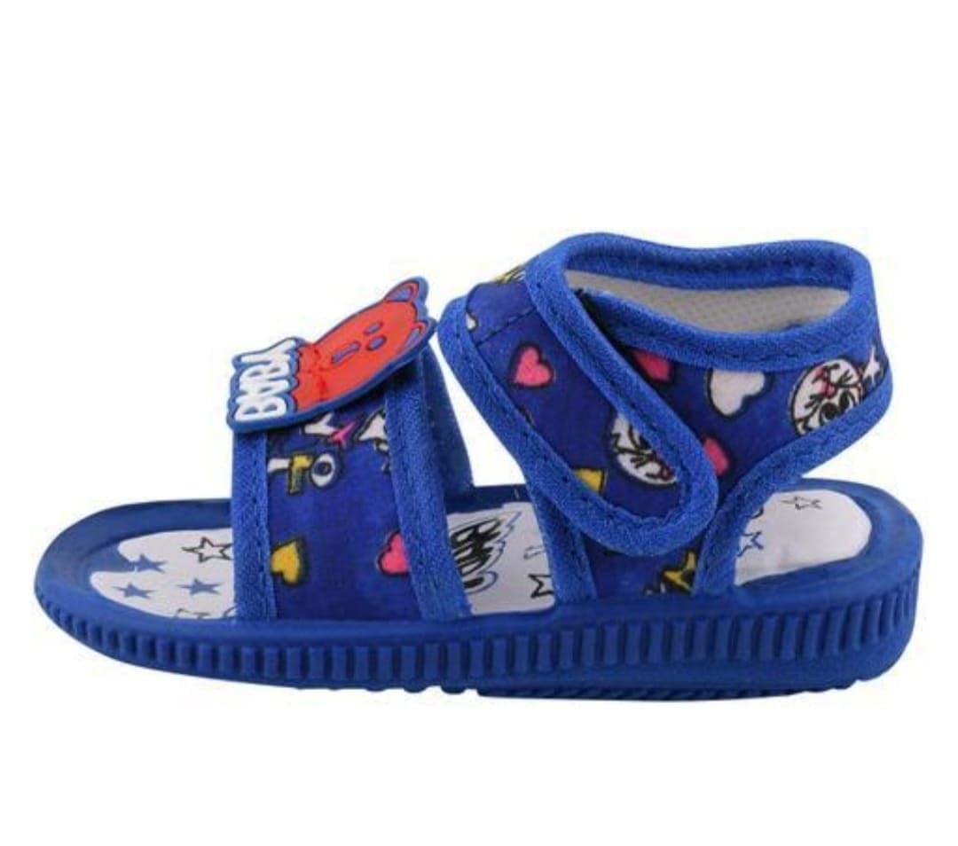 Infant& Toddler Cartoon Appliqué Open-Toe Sandals with Ankle Strap thumbnail 3