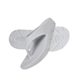 Men’s Textured Thong Flip Flops with Moulded Footbed and Traction Sole