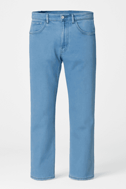 Men Slim Denim Low Rise Blue Jeans
