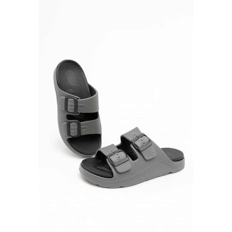 Stag Sandals For Men Dual Buckle Adjustable EVA Soft Sole Lightweight Slip Resistant Comfortable Indoor Outdoor Use thumbnail 3