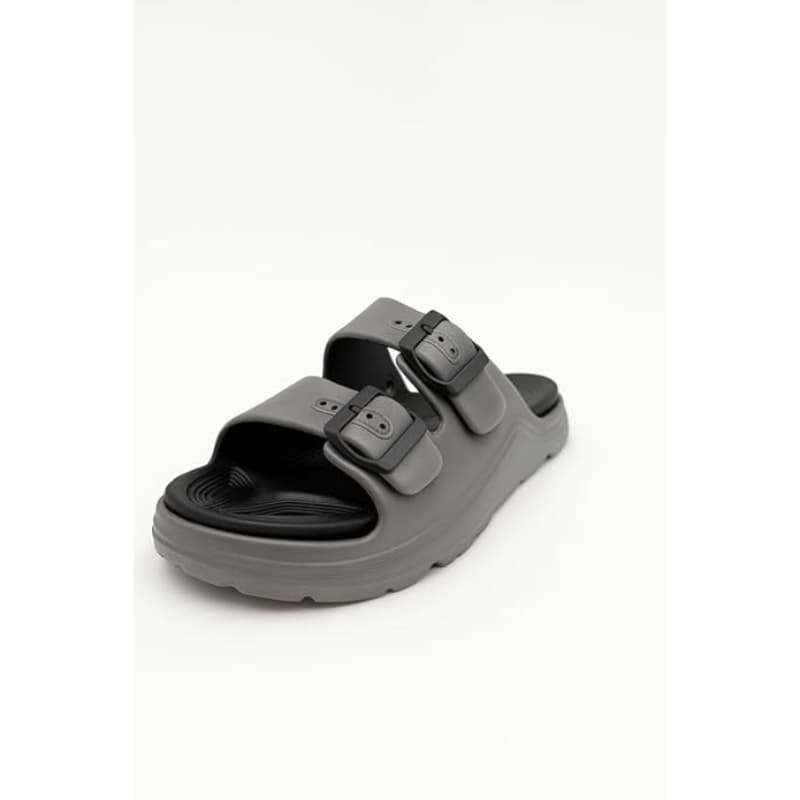 Stag Sandals For Men Dual Buckle Adjustable EVA Soft Sole Lightweight Slip Resistant Comfortable Indoor Outdoor Use thumbnail 4