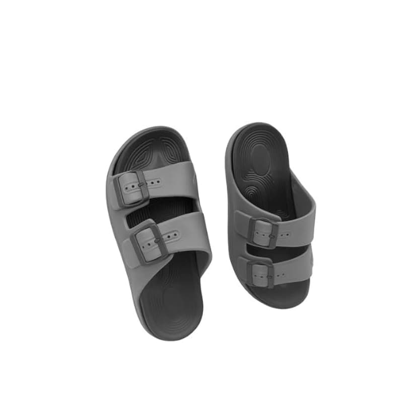 Stag Sandals For Men Dual Buckle Adjustable EVA Soft Sole Lightweight Slip Resistant Comfortable Indoor Outdoor Use thumbnail 5