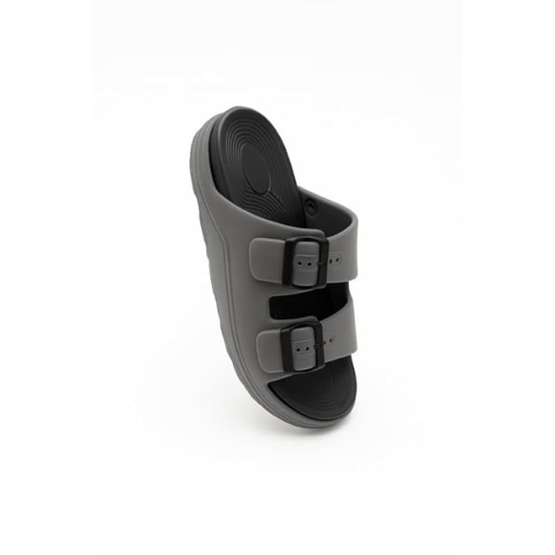 Stag Sandals For Men Dual Buckle Adjustable EVA Soft Sole Lightweight Slip Resistant Comfortable Indoor Outdoor Use thumbnail 6