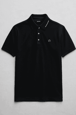Black polo tshirt