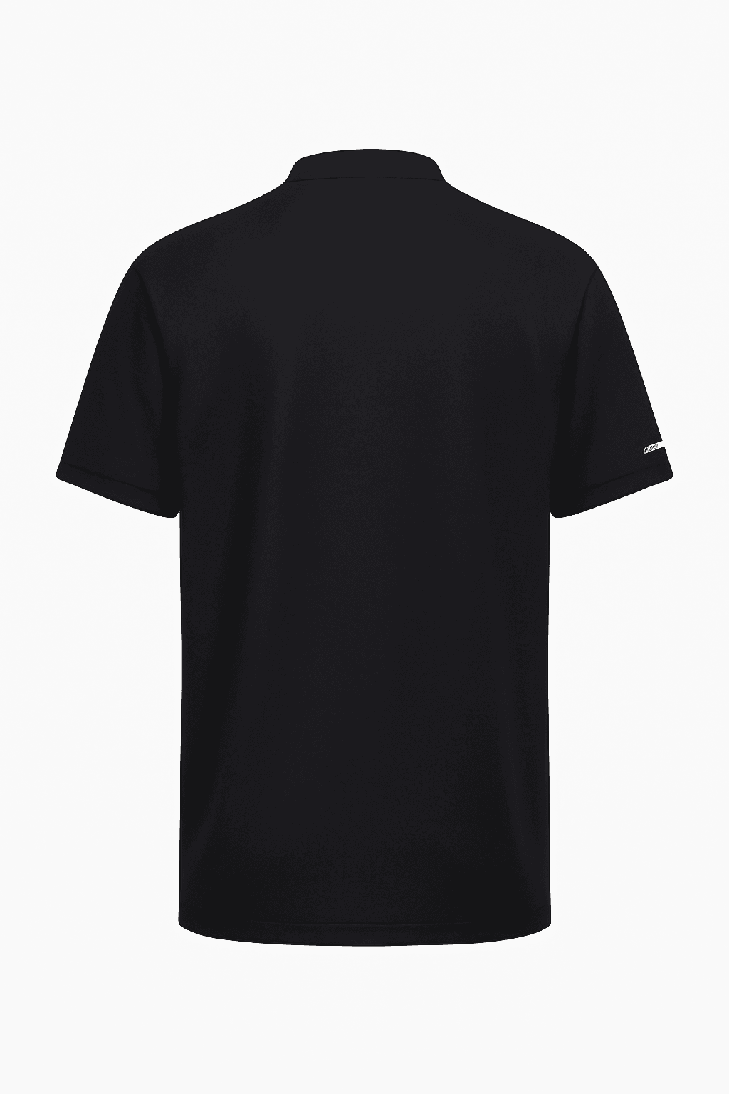 Black round neck Tshirt thumbnail 2