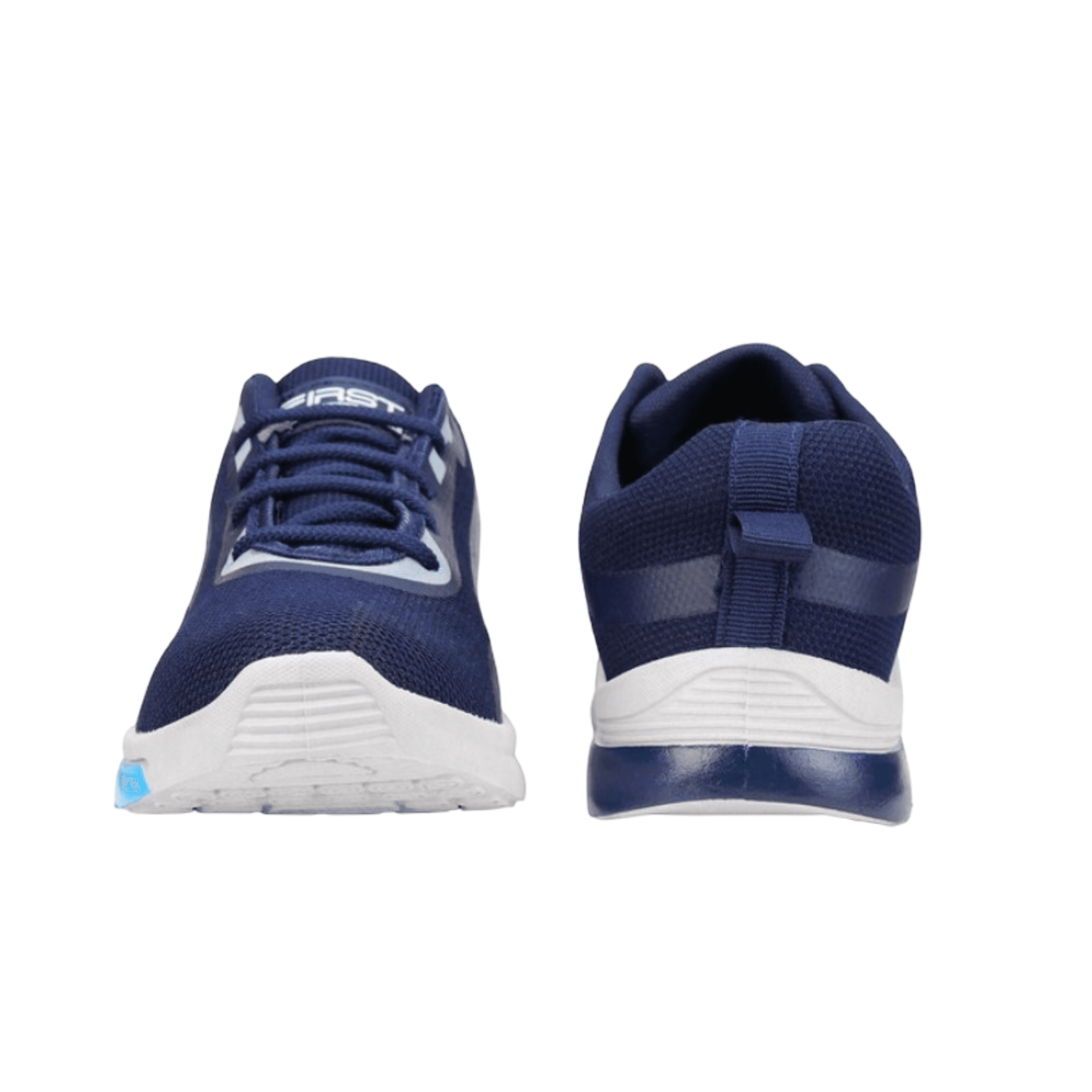 Men’s Lace-Up Mesh Sports Shoes with Contrast Patterned Upper thumbnail 5