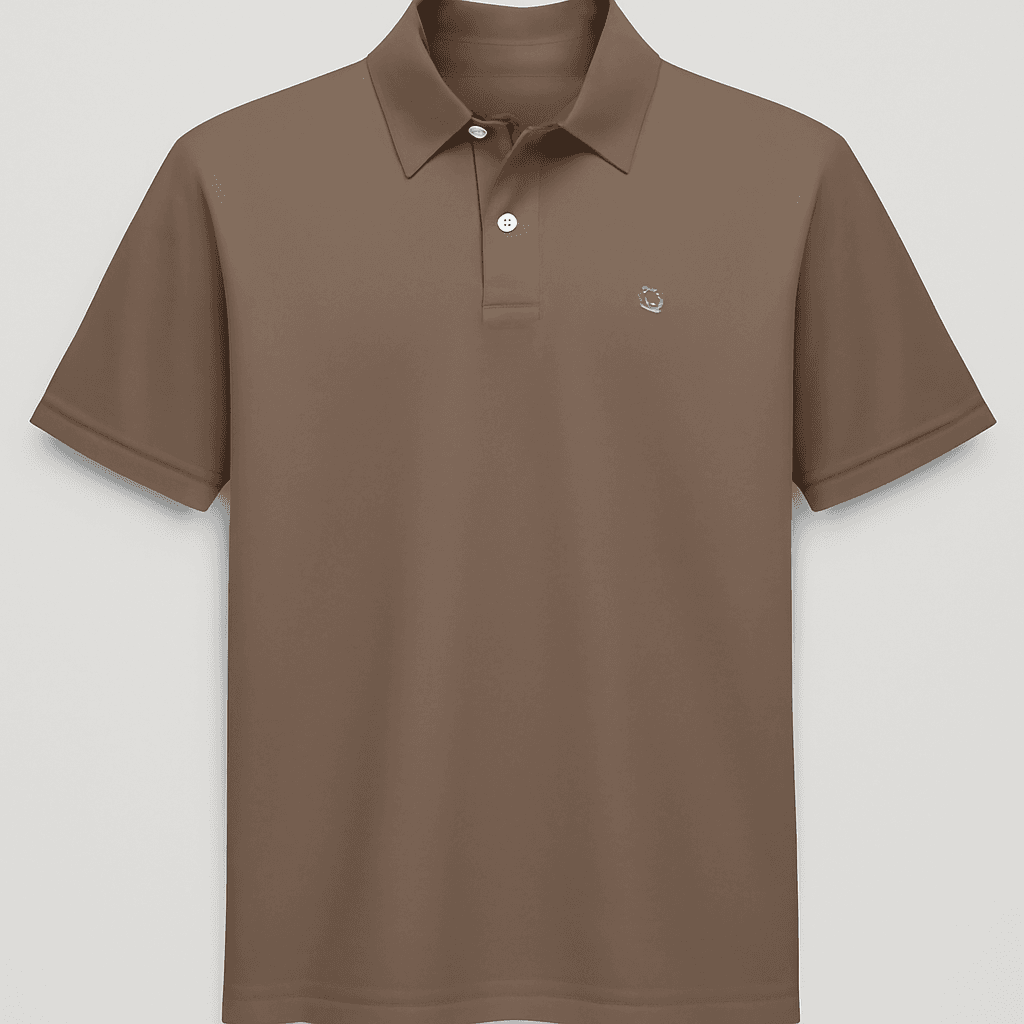 Brown polo Tshirt thumbnail 1