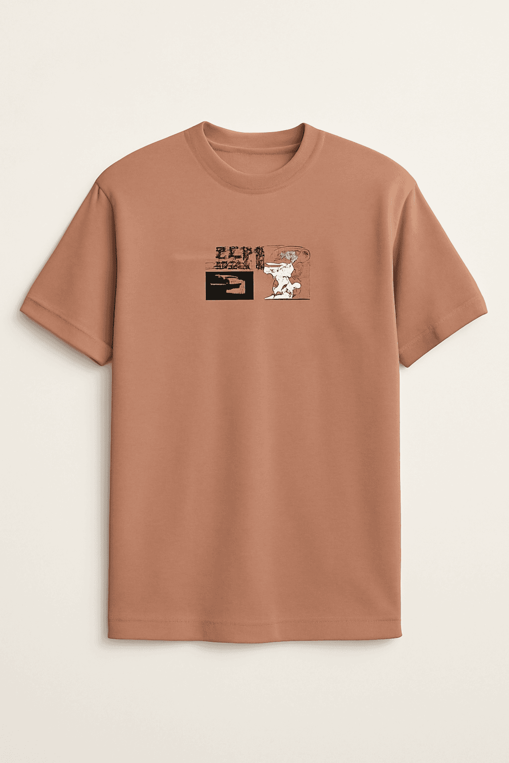Flamingo round neck Tshirt thumbnail 1