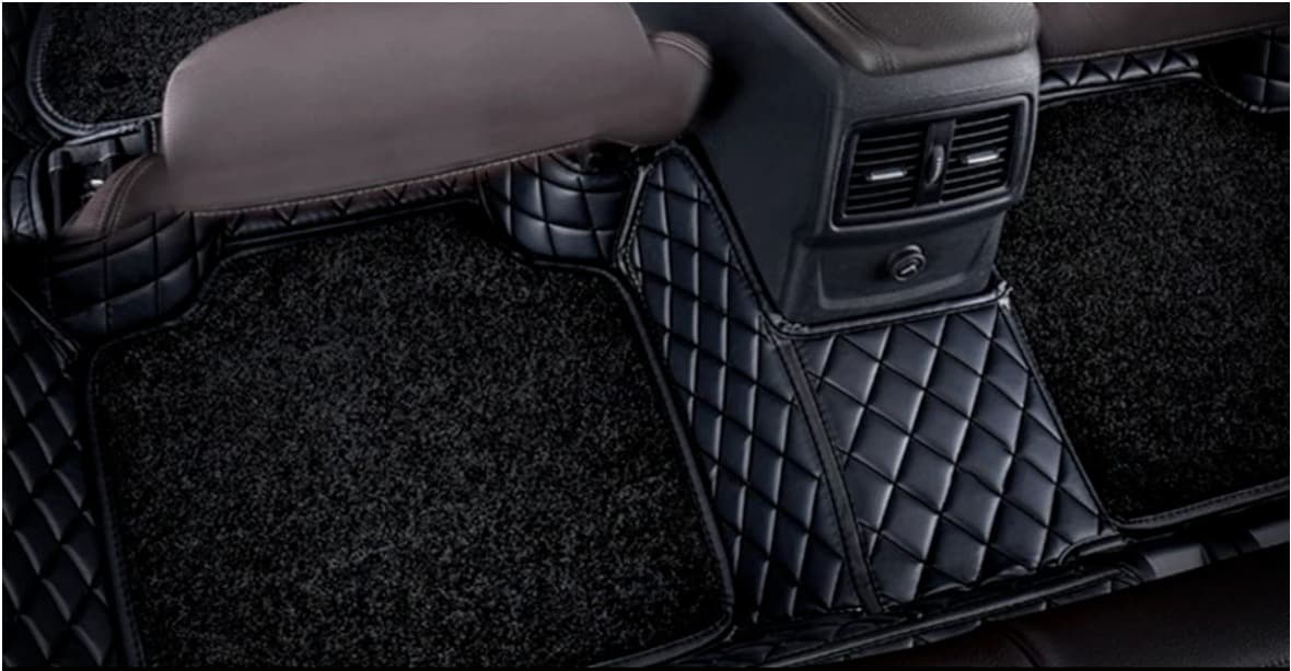 Premium Black Car Floor Mats – Anti-Slip, Waterproof, Full Set Interior Protection Capdell Premium thumbnail 6