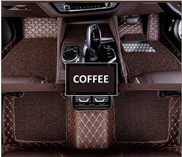 Premium Coco Car Floor Mats – Anti-Slip, Waterproof, Full Set Interior Protection Capdell Premium thumbnail 2