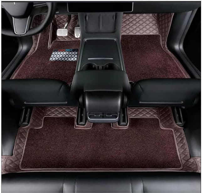 Premium Coco Car Floor Mats – Anti-Slip, Waterproof, Full Set Interior Protection Capdell Premium thumbnail 8