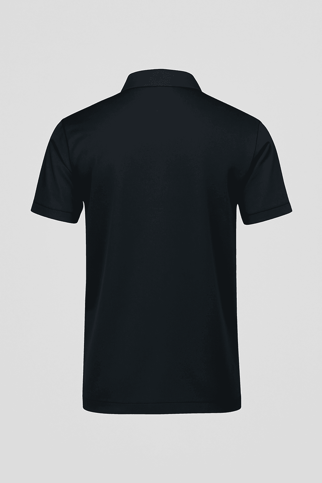Black Tshirt polo thumbnail 2