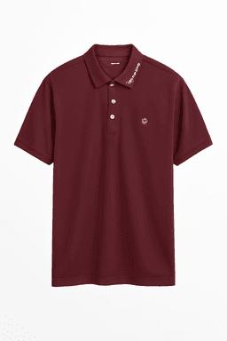 Maroon Tshirt polo