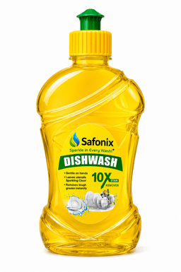 Safonix Dishwash Liquid – 10X Stain Remover, Tough On Grease & Sparkling Clean | Pack Of 2