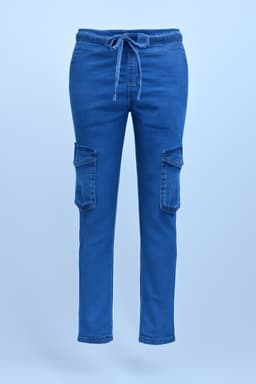 men blue cargo