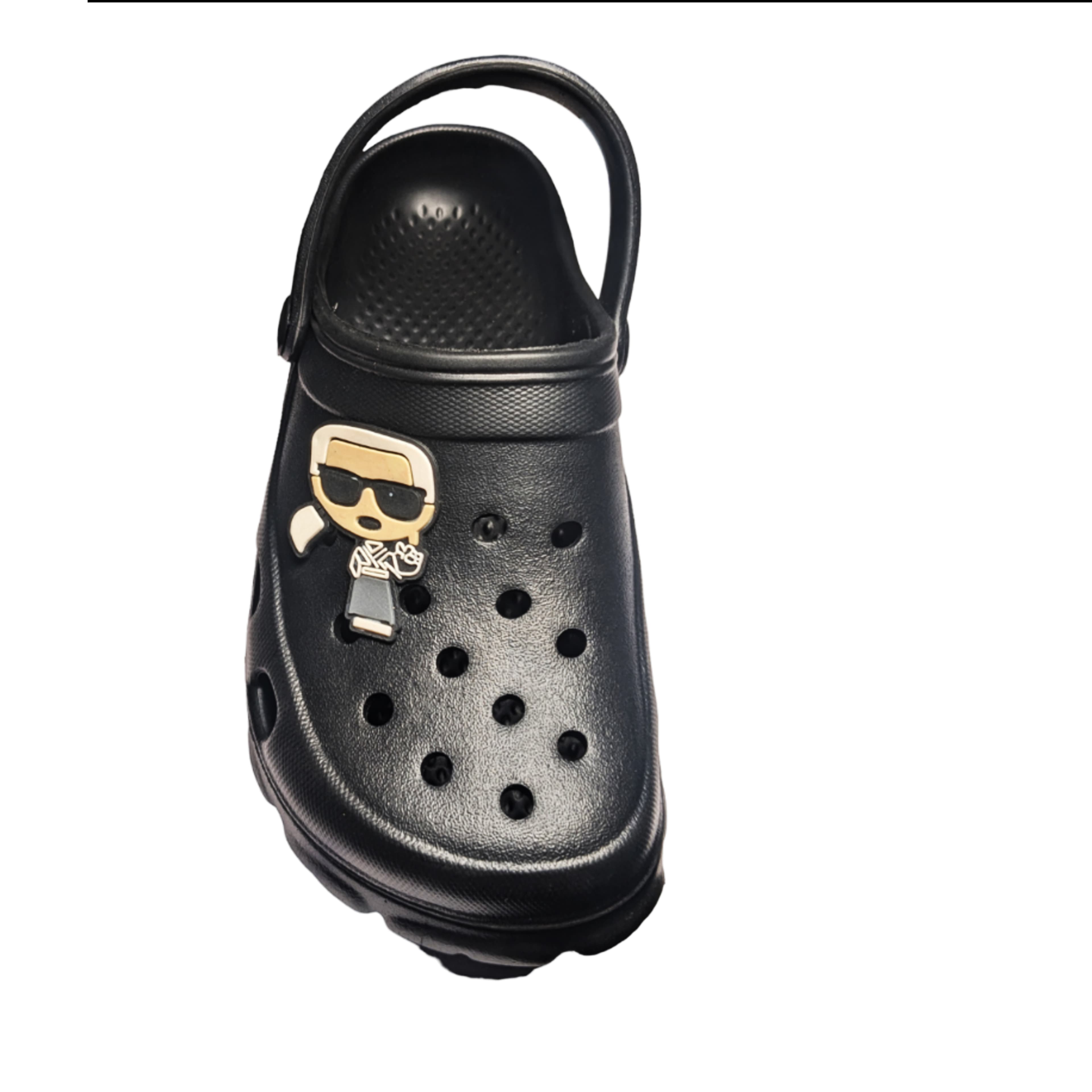 Men’s Ventilated Closed-Toe Casual Clogs with Pivoting Heel Strap thumbnail 3