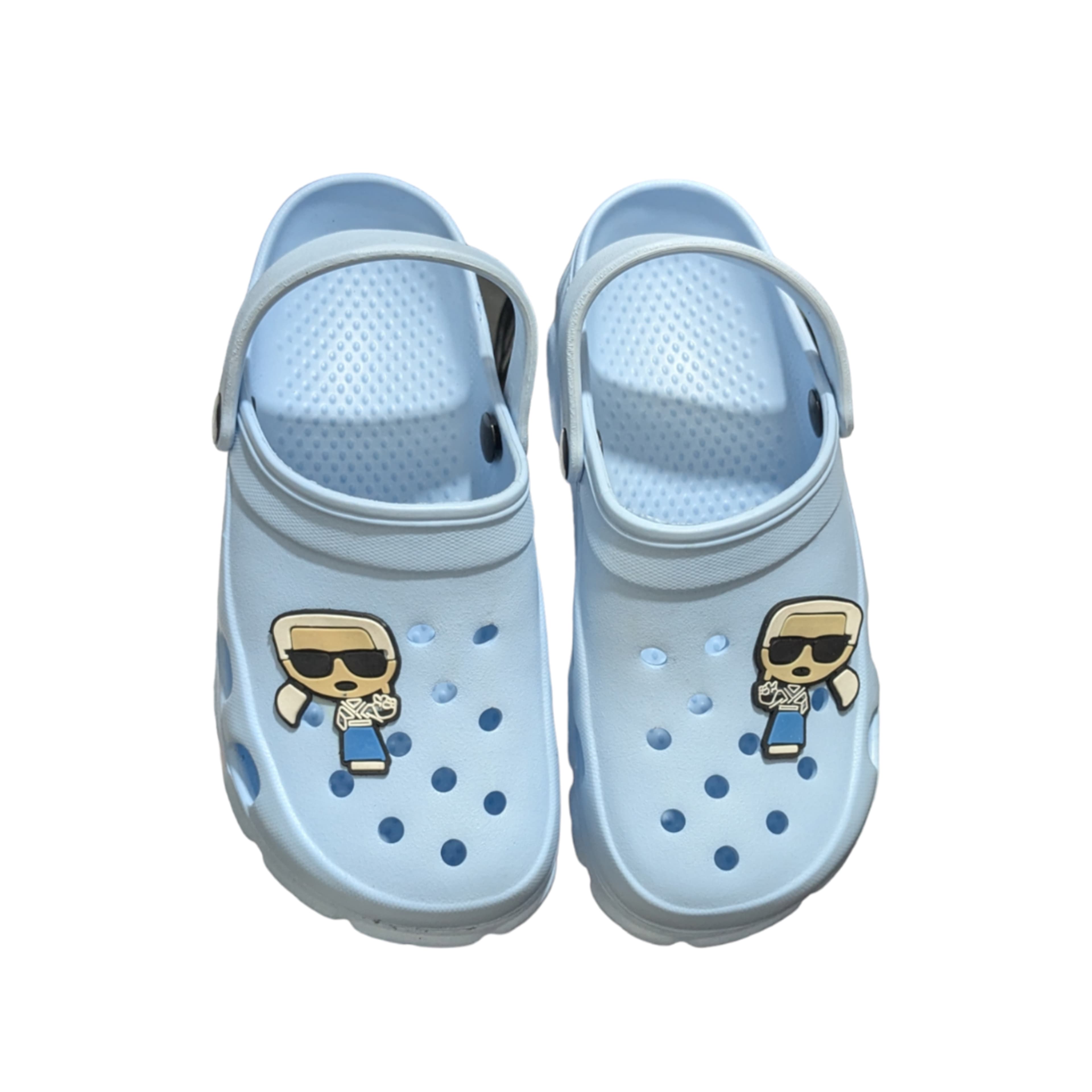 Men’s Ventilated Clog Sandals with Pivoting Heel Strap and Chunky Sole thumbnail 2