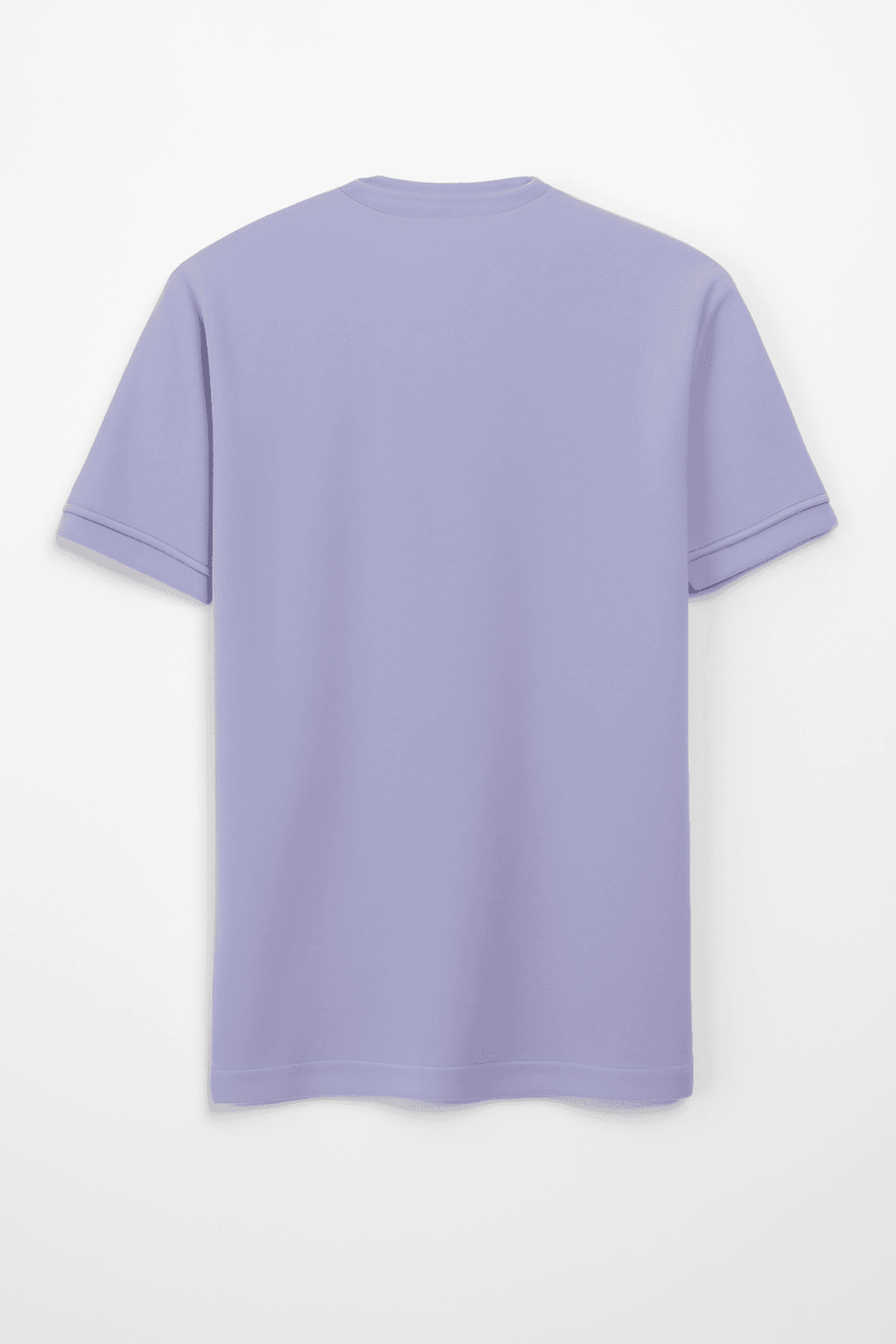 Purple round neck Tshirt thumbnail 2