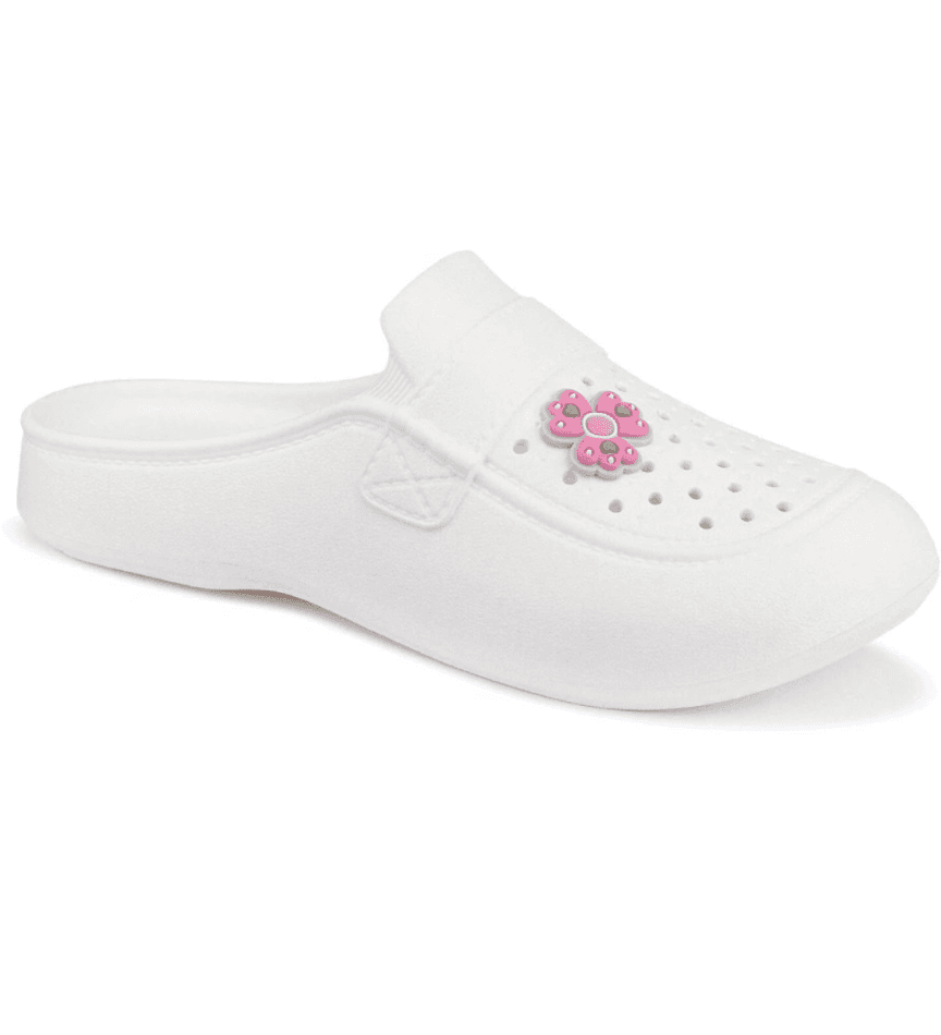Men's Slip-On Clog Shoes with Perforated Upper and Pivoting Heel Strap thumbnail 2