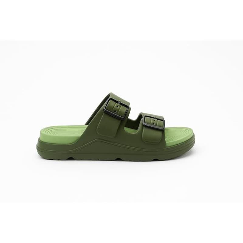 Stag Sandals For Men Dual Buckle Adjustable EVA Soft Sole Lightweight Slip Resistant Comfortable Indoor Outdoor Use thumbnail 12