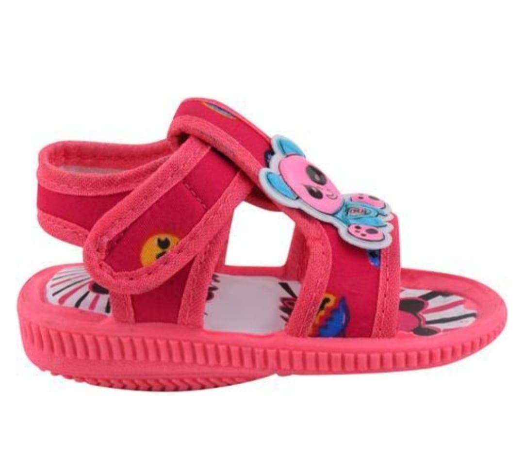 Kids Cartoon Open-Toe Sandals with Adjustable Hook-and-Loop Straps thumbnail 3