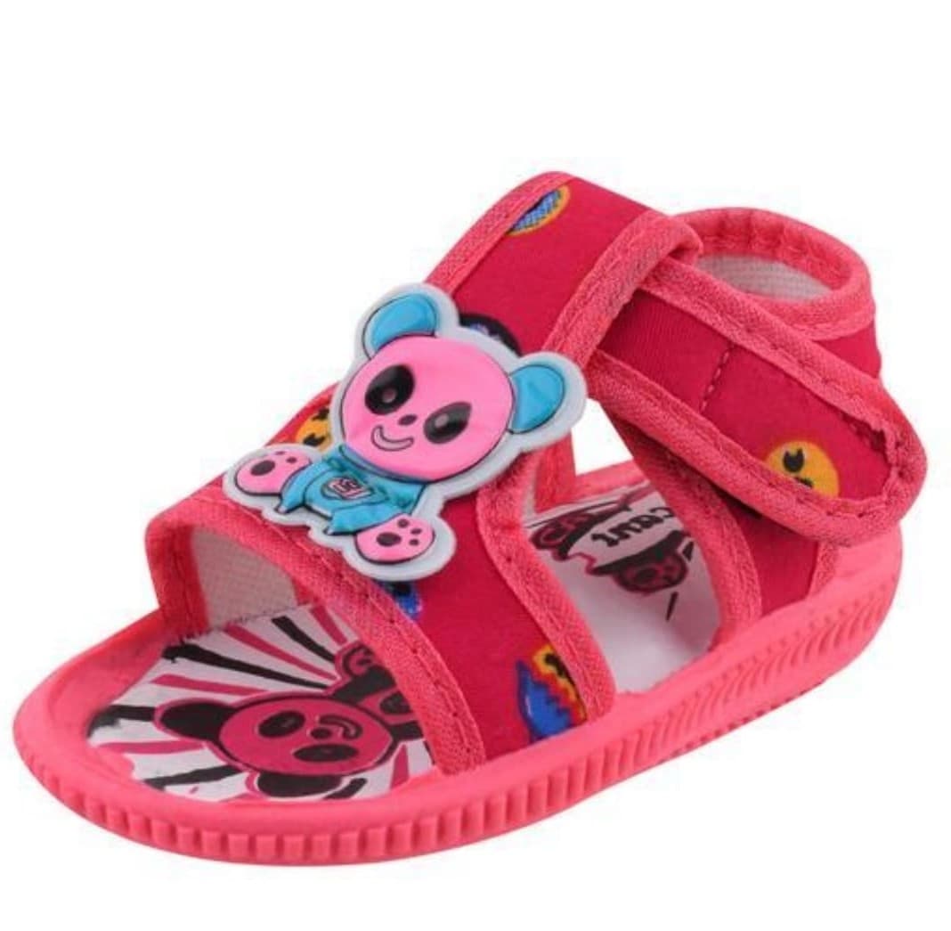 Kids Cartoon Open-Toe Sandals with Adjustable Hook-and-Loop Straps thumbnail 4