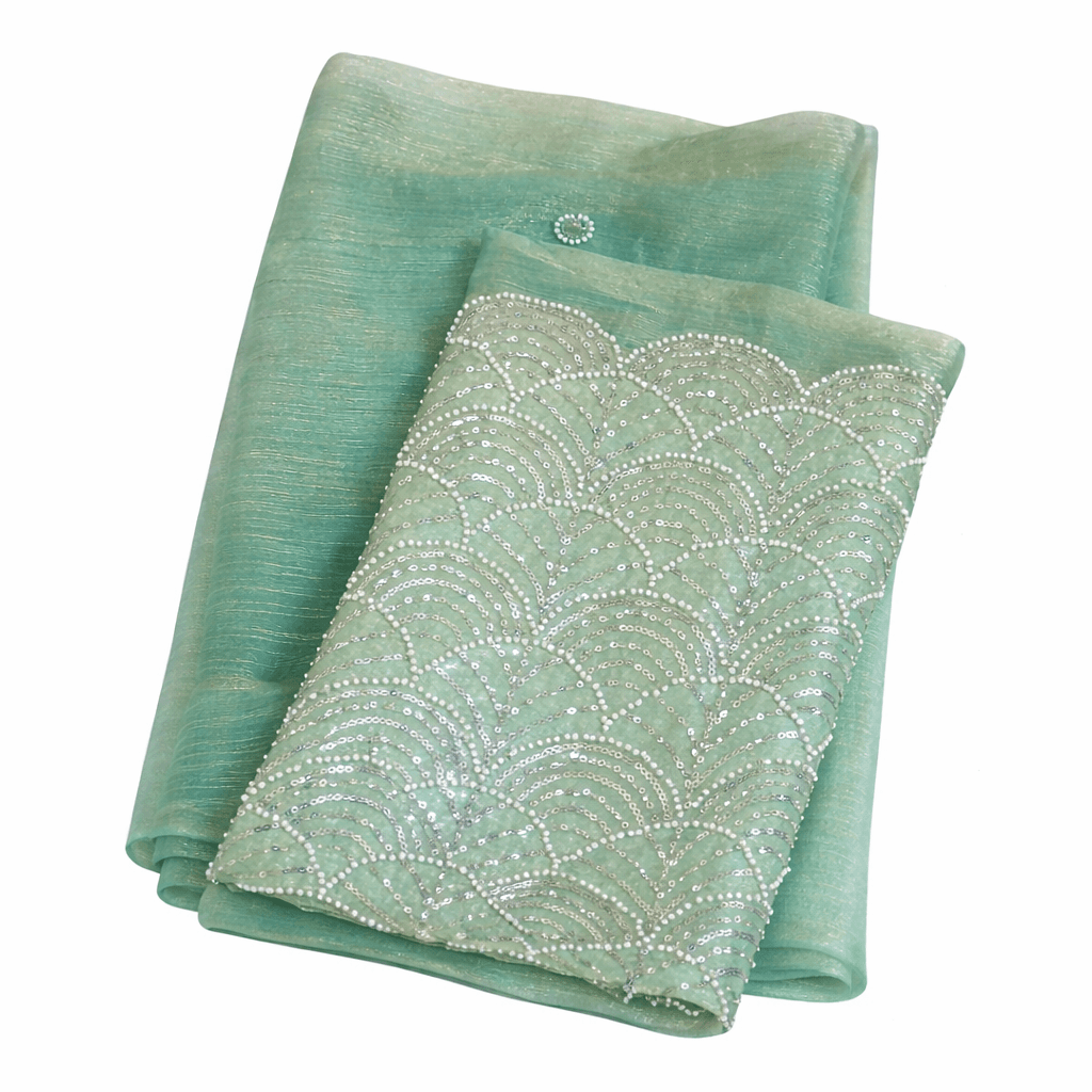 Printed Chiffon Saree With Tassel Pallu | Lightweight Ethnic Wear For Festive & Party Use thumbnail 8