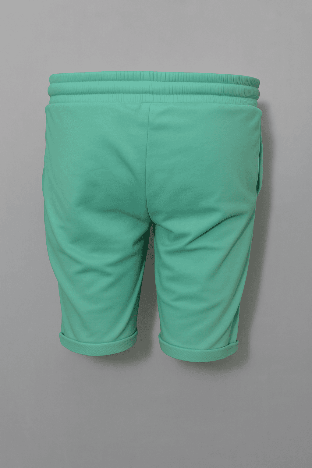 Solid Men Light Blue Sports Shorts thumbnail 4
