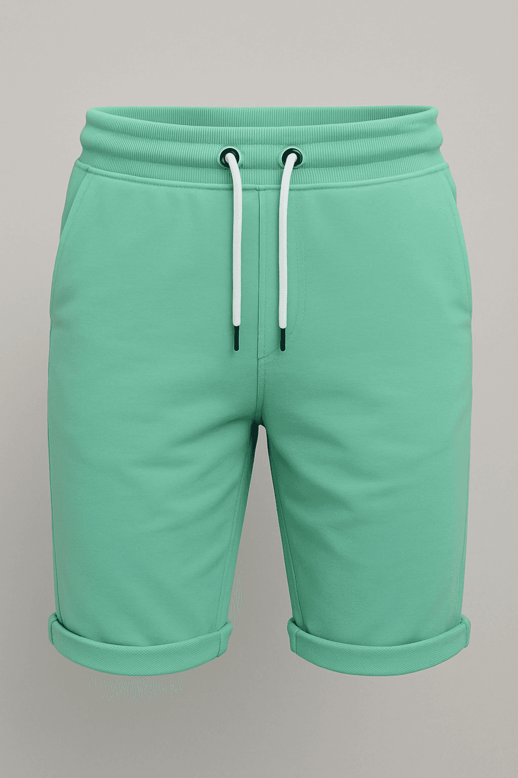Solid Men Light Blue Sports Shorts thumbnail 3