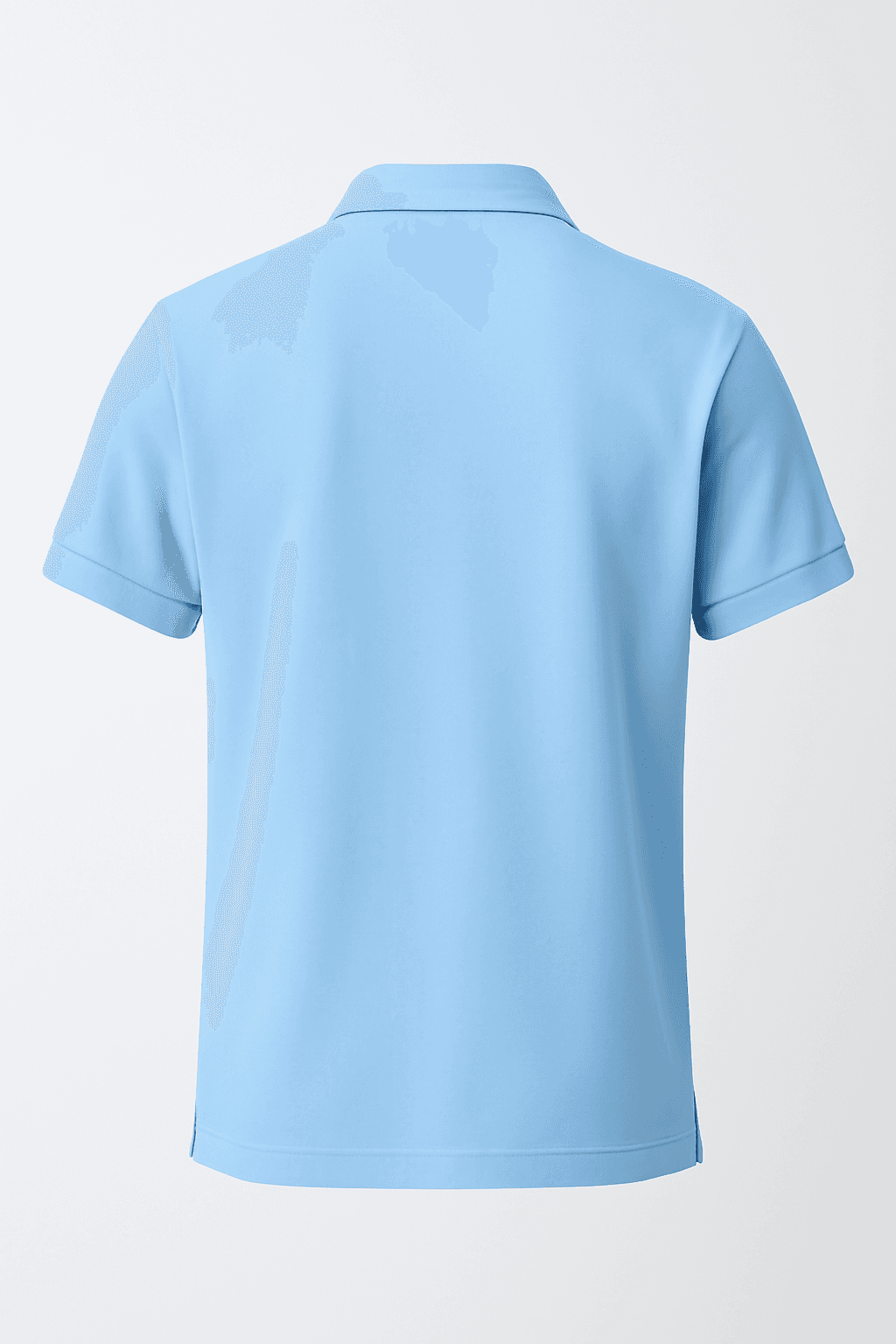 Blue polo neck Tshirt thumbnail 2